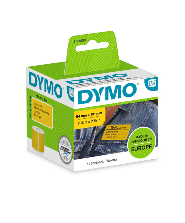 Dymo LabelWriter Standard Shipping Labels Yellow (54 x 101mm)