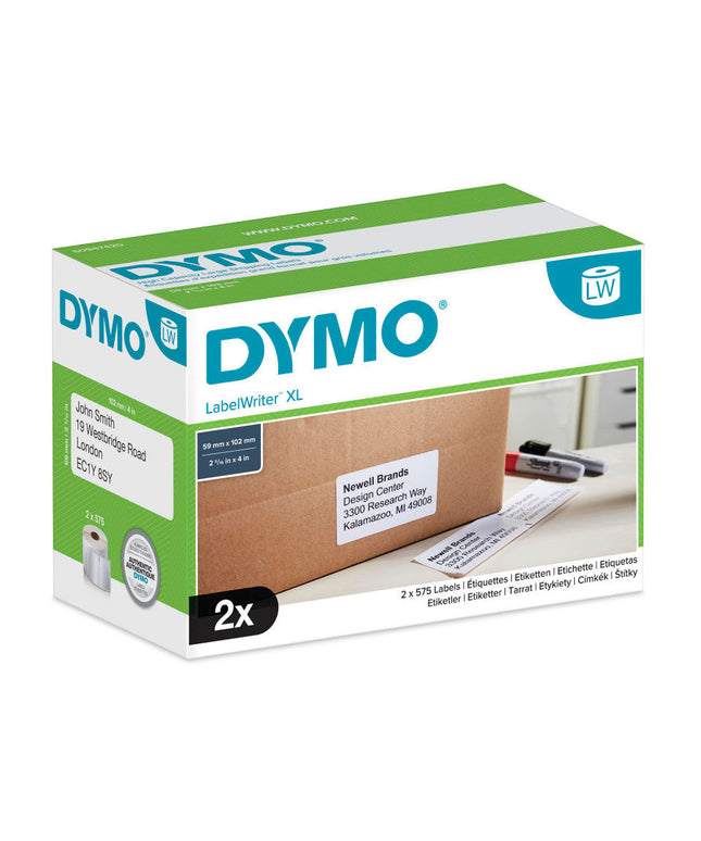 DYMO LabelWriter High Capacity Large Shipping Labels (102 x 59mm)