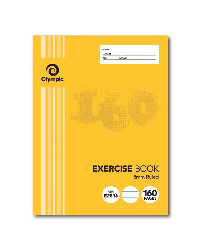 Olympic Exercise Book 225x175mm 160 Page 8mm