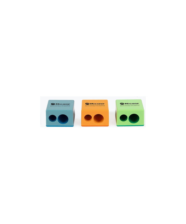 Micador Future Sharpener - Double hole with lid (each)
