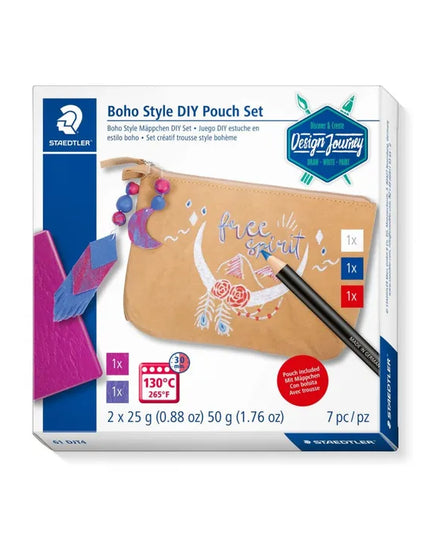 Staedtler DIY Pouch Set - Boho Style