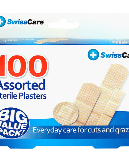 Swisscare Assorted Sterile Bandages (100pk)
