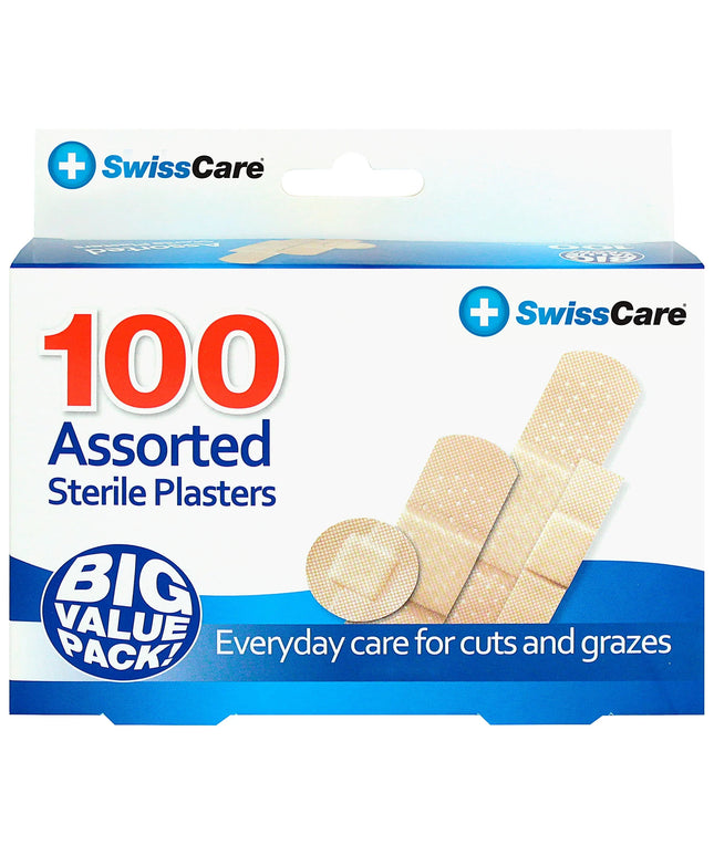 Swisscare Assorted Sterile Bandages (100pk)