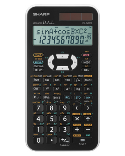 Sharp Scientific Calculator EL-506TSB