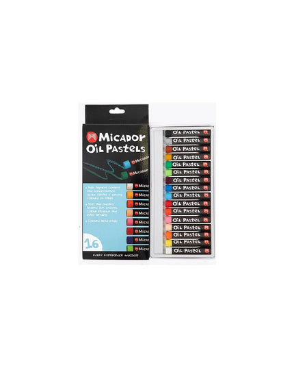 Micador 16 Pack Oil Pastels