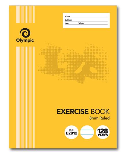 Olympic Exercise Book 225x175mm 128 Page 8mm