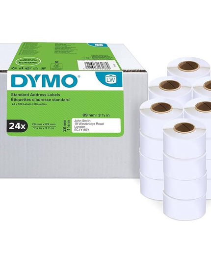 DYMO LabelWriter Address Labels 24PK (28mm x 89mm)