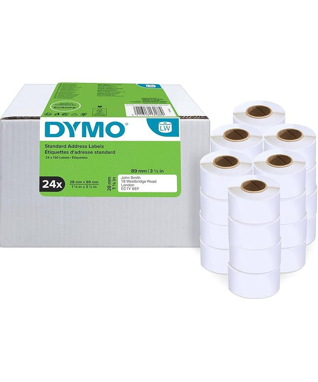 DYMO LabelWriter Address Labels 24PK (28mm x 89mm)