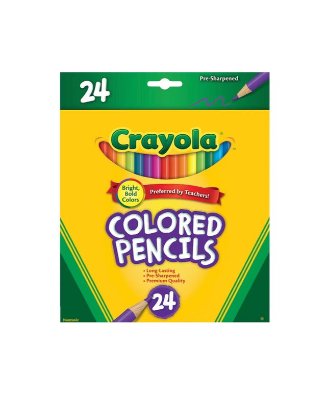 Crayola Coloured Pencils 24 Pack