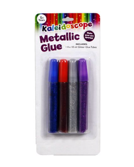 Kaleidoscope Metallic Glitter Glue Pack