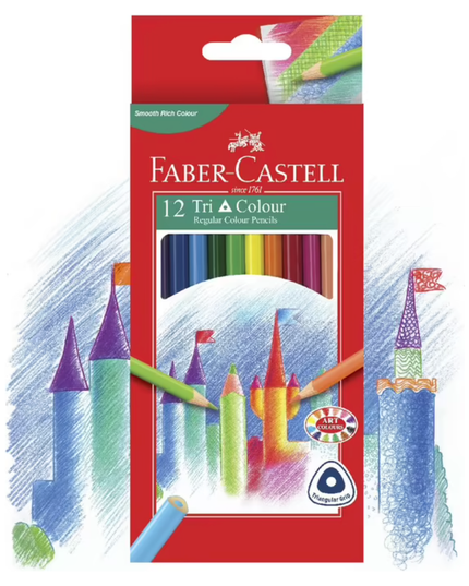 Faber-Castell Tri Colour Pencils