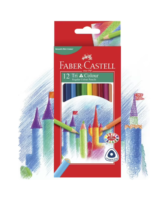 Faber-Castell Tri Colour Pencils