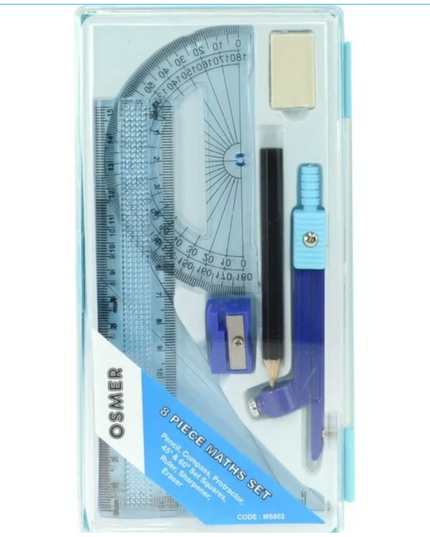 Osmer 8 Piece Maths Set