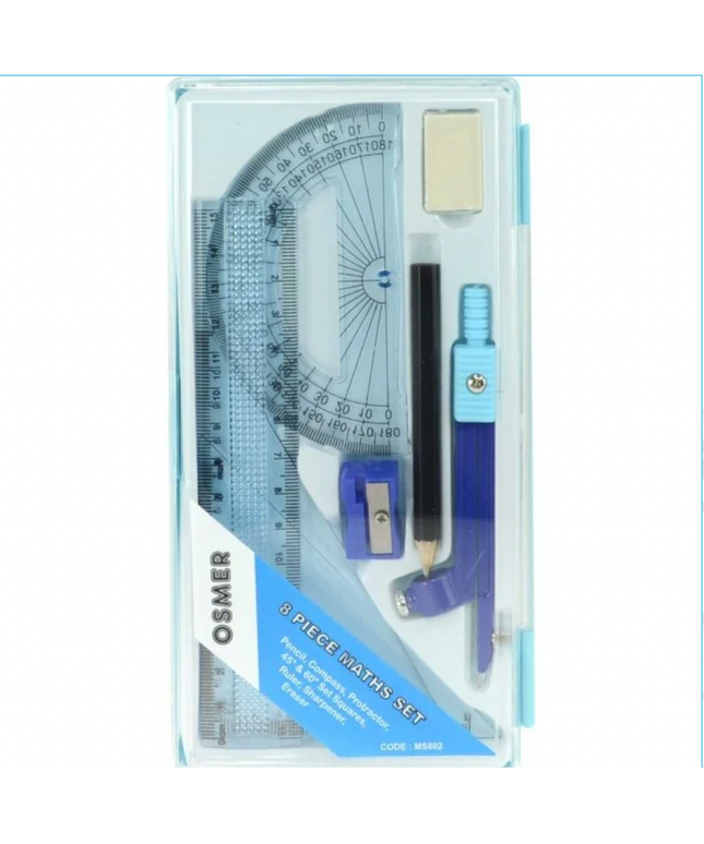 Osmer 8 Piece Maths Set