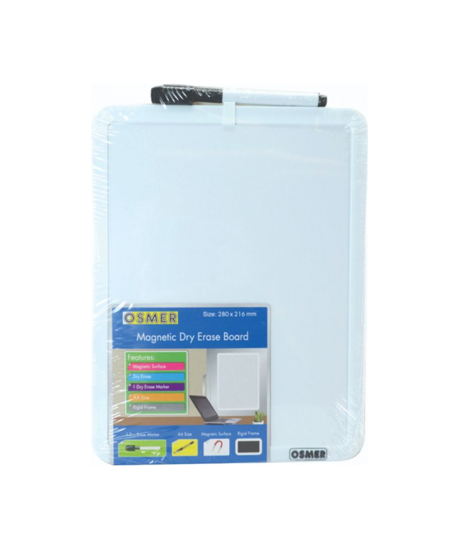 Osmer Magnetic Whiteboard with Marker (A4)