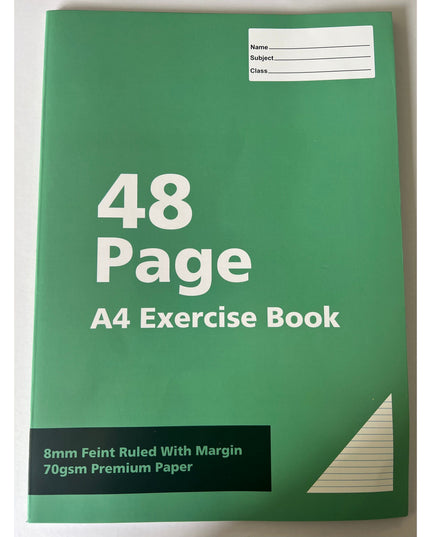Premier A4 Exercise Books Ruled (48 Pages)
