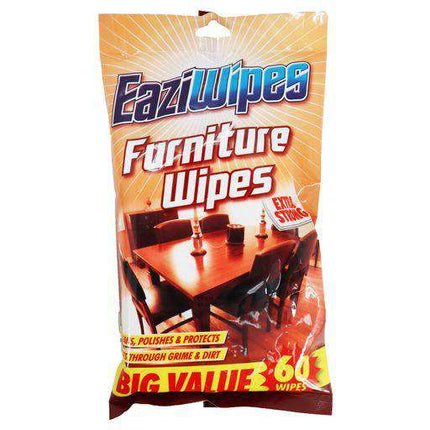EaziWipes Furniture Wipes 60 Pack (16 x 20cm)