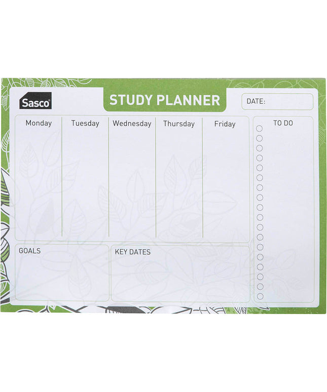 Sasco Eco School Study Planner 210x150mm