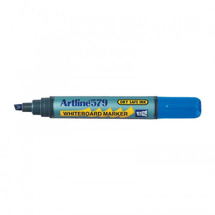 Artline 579 Whiteboard Marker Blue Chisel Tip
