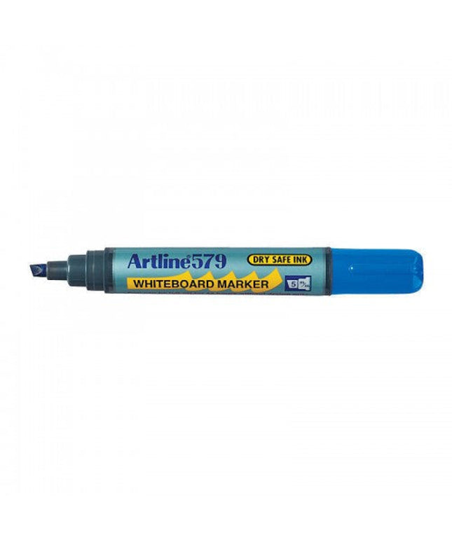 Artline 579 Whiteboard Marker Blue Chisel Tip
