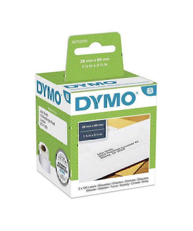 DYMO LabelWriter Address Labels (28mm x 89mm)