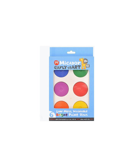 Micador Low Mess Washable Paint Discs - early stART