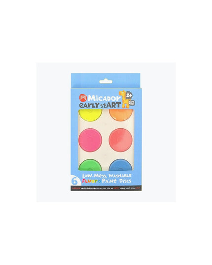 Micador Low Mess Washable Paint Discs - early stART