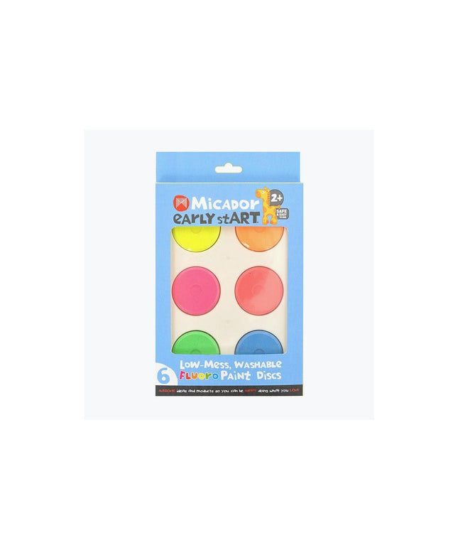 Micador Low Mess Washable Paint Discs - early stART