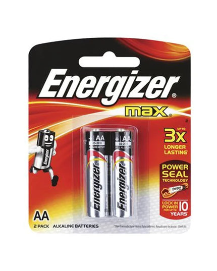 Energizer Max AA Battery 2 Pack
