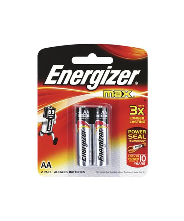 Energizer Max AA Battery 2 Pack