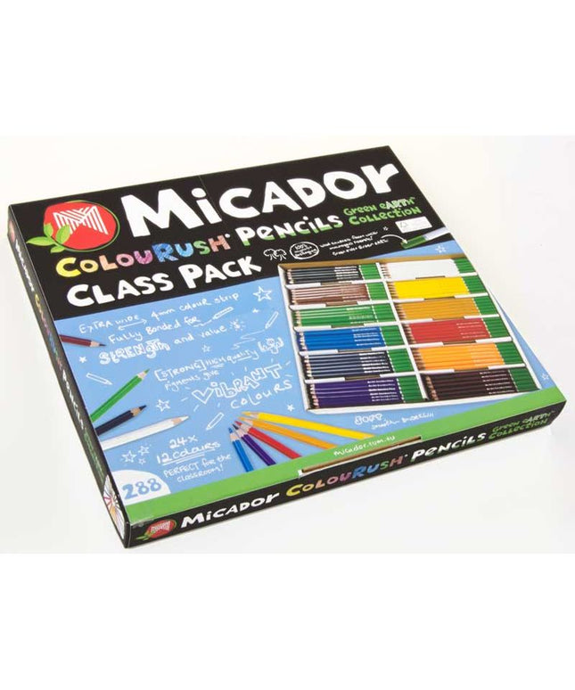 Micador ColourRush Class Pack of 288 Colour Pencils