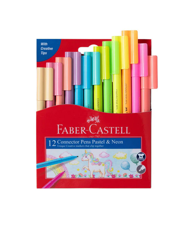 Faber Castell Connector Pen Pastel Neon