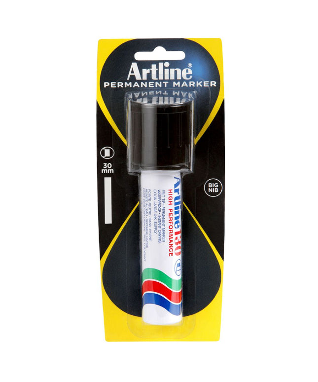 Artline 130 Permanent Marker Black