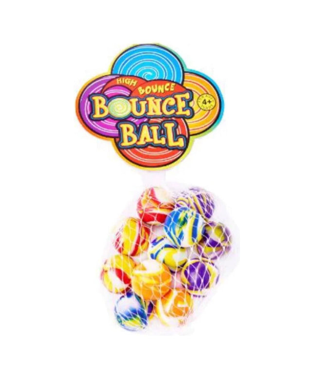 High Bounce Bouncy Balls - Assorted Colours (Pack of 10)