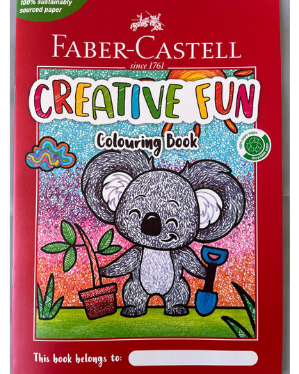 Faber Castell Creative Fun Colouring Book (20 Pages)