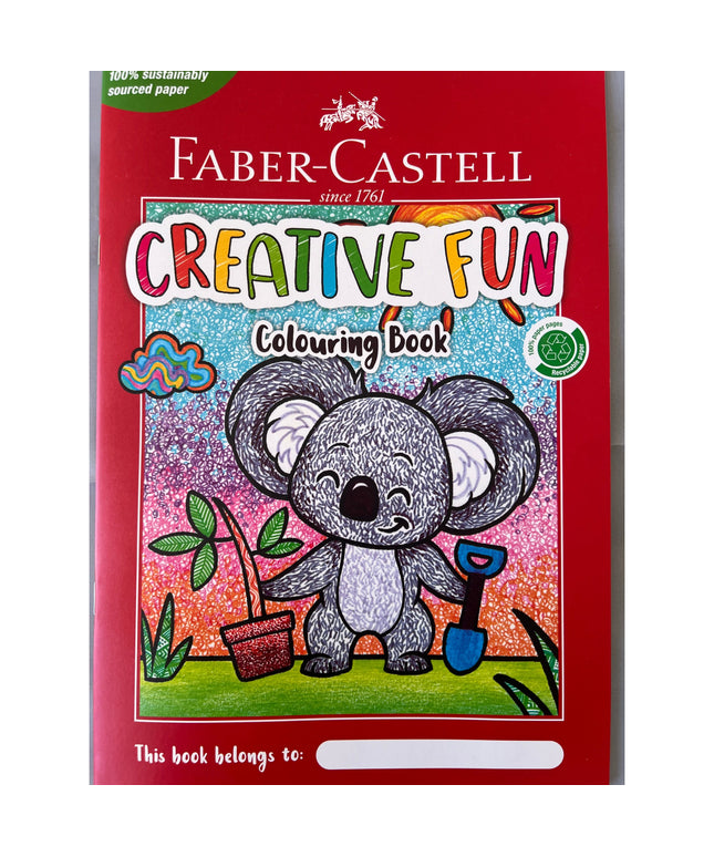 Faber Castell Creative Fun Colouring Book (20 Pages)