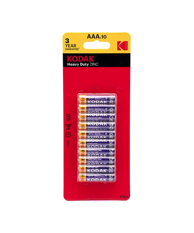 Kodak AAA Heavy Duty Battery 10 Pack