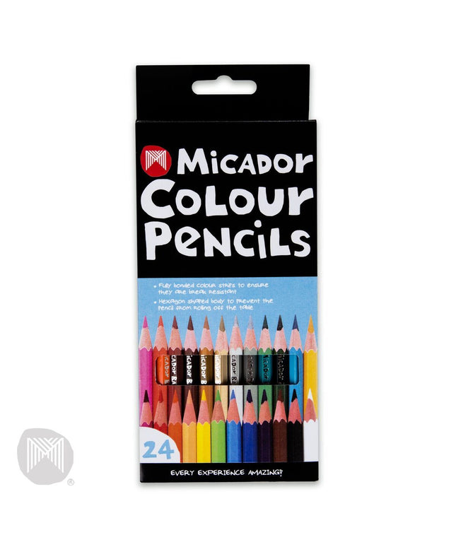 Micador M.Shield 24 Pack Colour Pencils