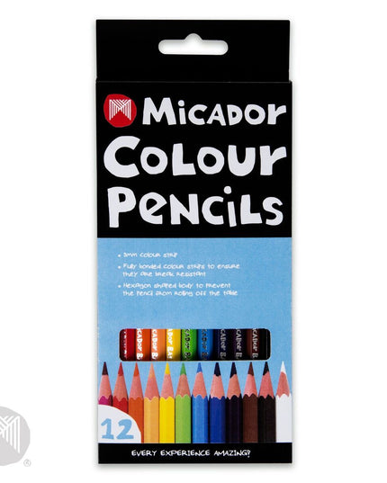 Micardor M.Shield 12 Pack Colour Pencils