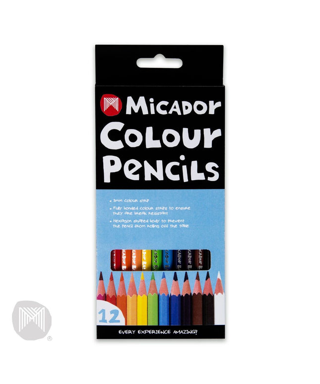 Micardor M.Shield 12 Pack Colour Pencils