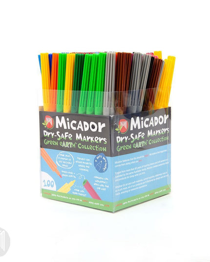 Micador Dry Safe Markers 100 Pack