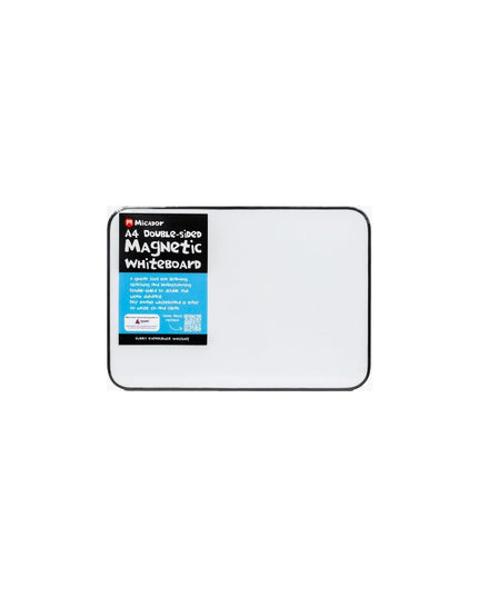 Micador A4 Double Sided Magnetic Whiteboard