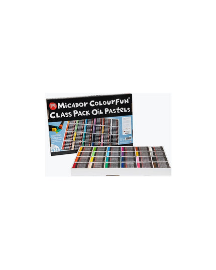Micador Colourfun Oil Pastels Class Pack of 432