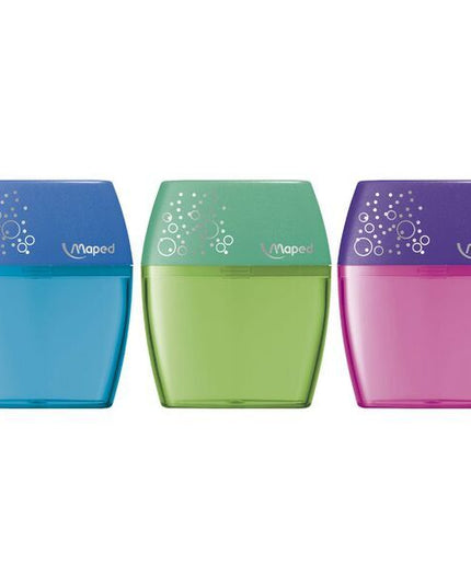 Maped Shaker 2 Hole Sharpener Assorted (Each)