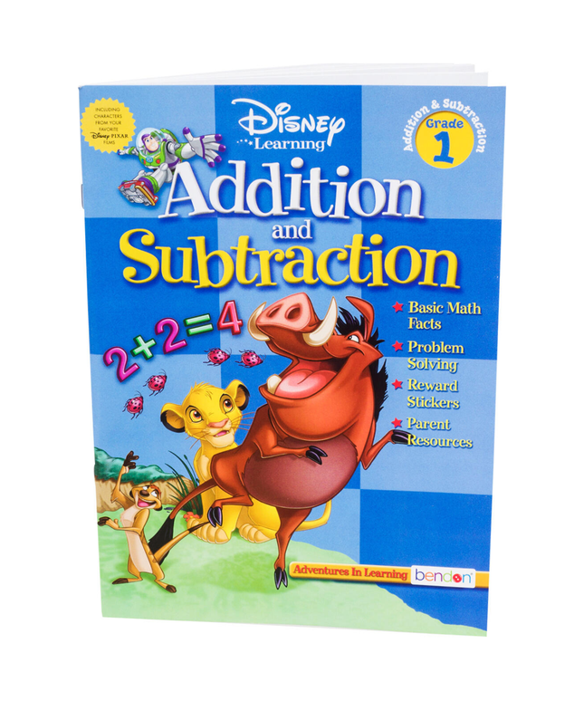 Disney Lion King (Addition and Subtraction Workbook)