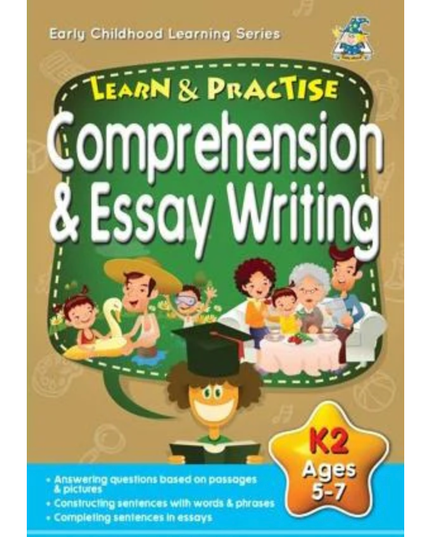 Learn And Practise KG to Year 2 Comprehension Book