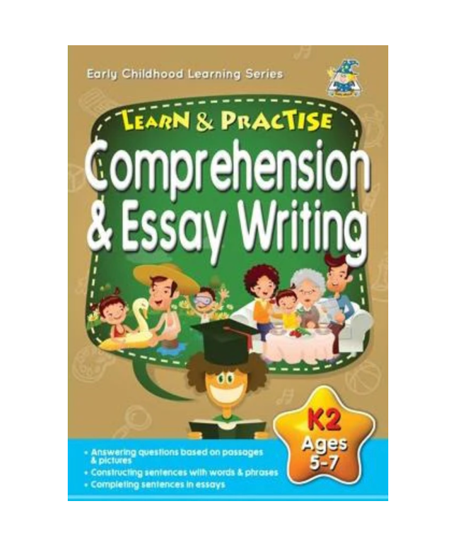 Learn And Practise KG to Year 2 Comprehension Book