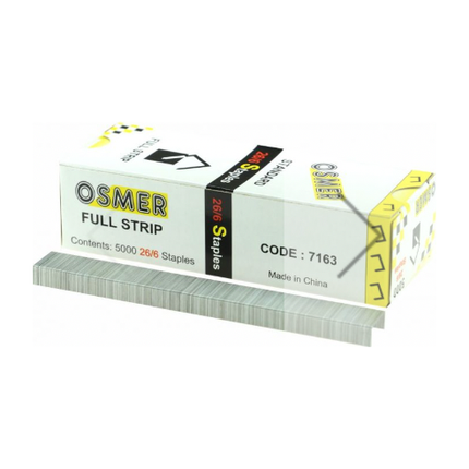 Staples - 26/6 (Box of 5000)