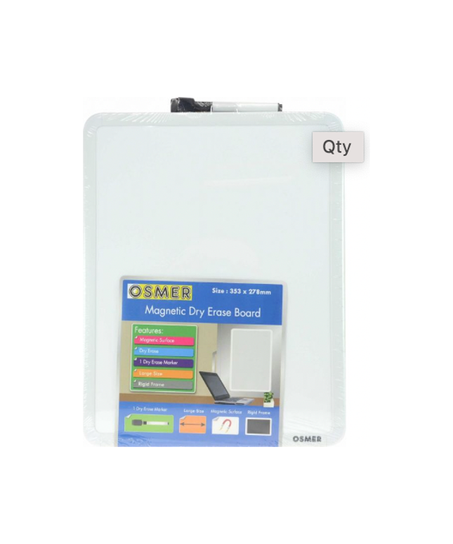 Osmer Large Whiteboard with Marker