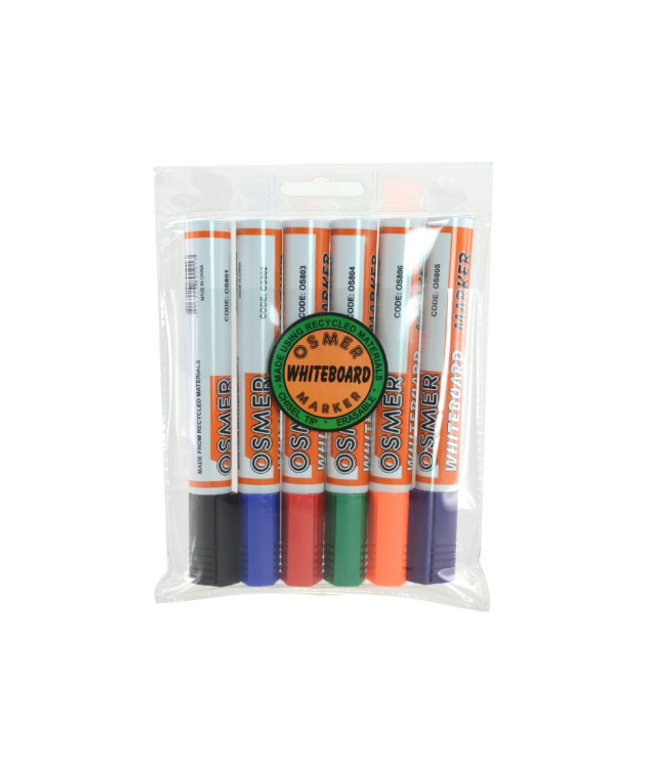 Osmer Whiteboard Marker (6 Pack)